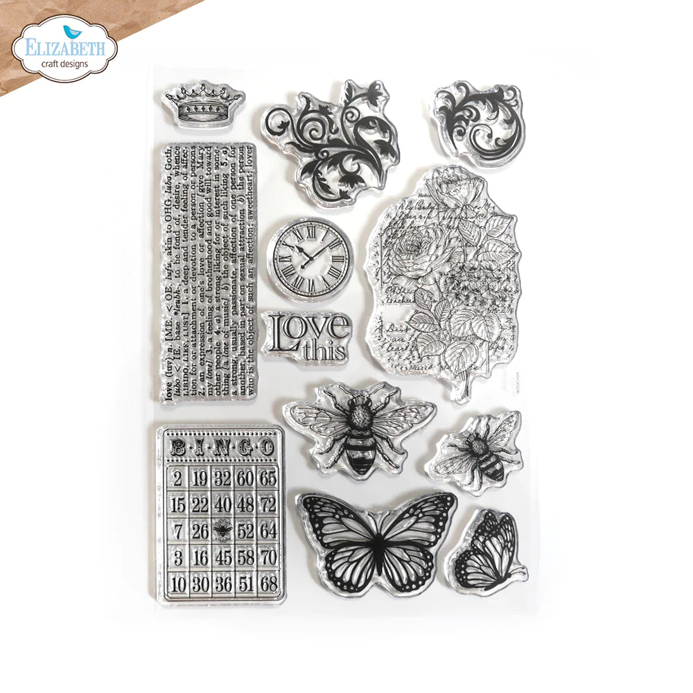Love & Roses Clear Stamp Set {clearance}