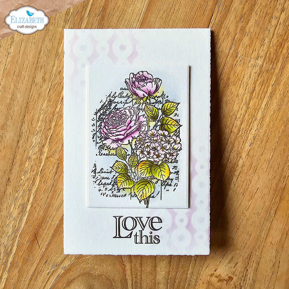Love & Roses Clear Stamp Set {clearance}