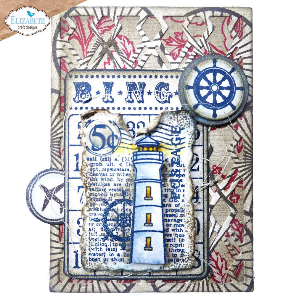 Travel & Postage Clear Stamp Set {clearance}