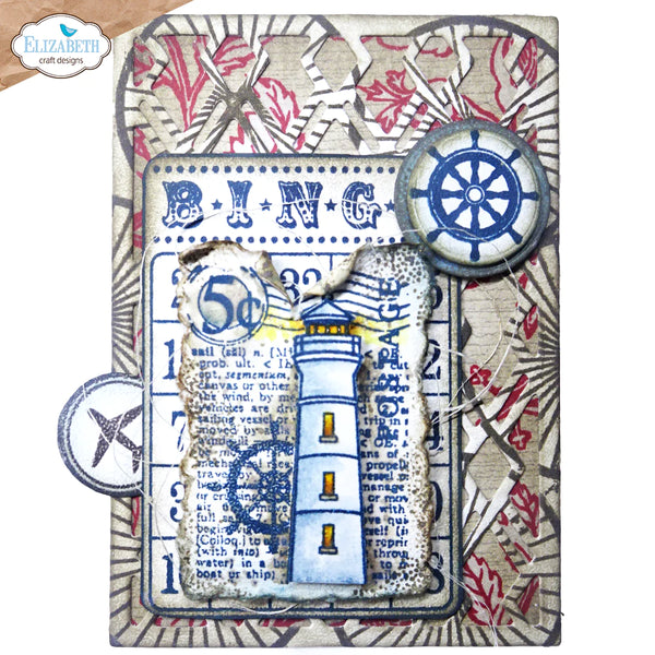Travel & Postage Clear Stamp Set {clearance}