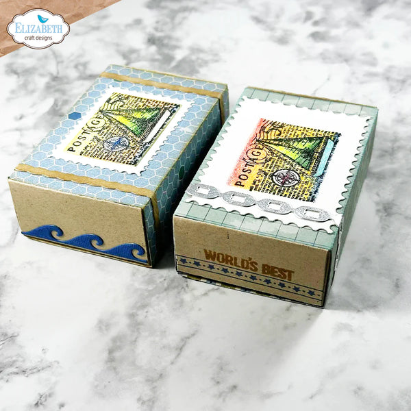 Travel & Postage Clear Stamp Set {clearance}