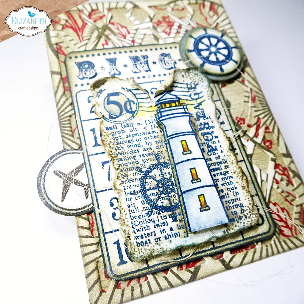 Travel & Postage Clear Stamp Set {clearance}