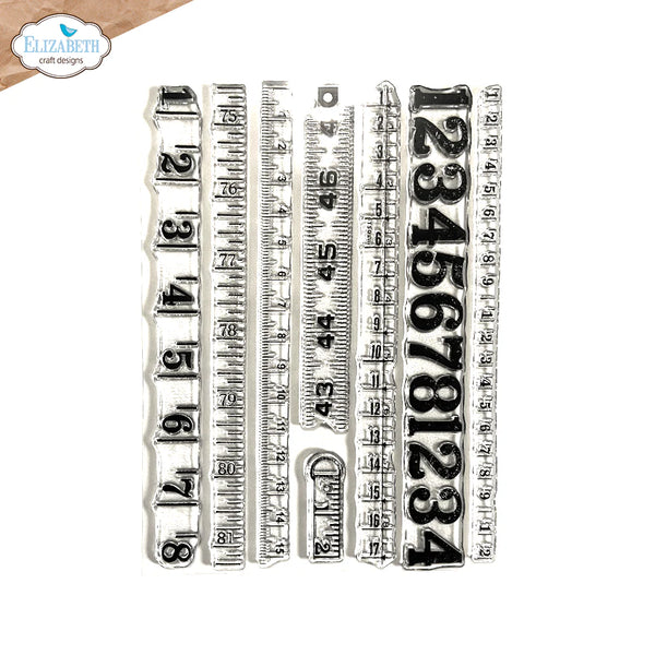 Measurements Clear Stamp Set