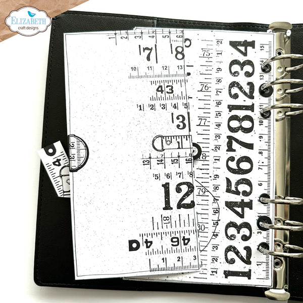 Measurements Clear Stamp Set