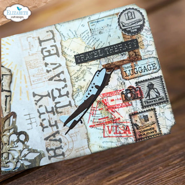 Passport Stamps Clear Stamp Set