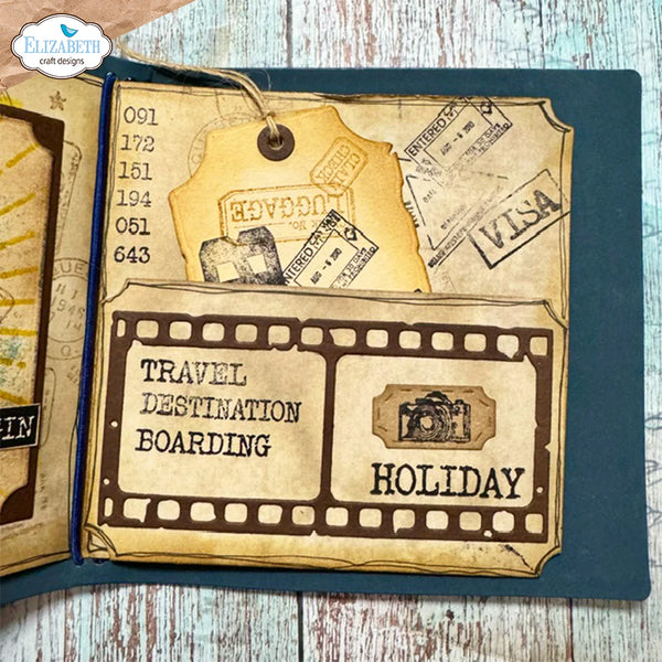 Passport Stamps Clear Stamp Set