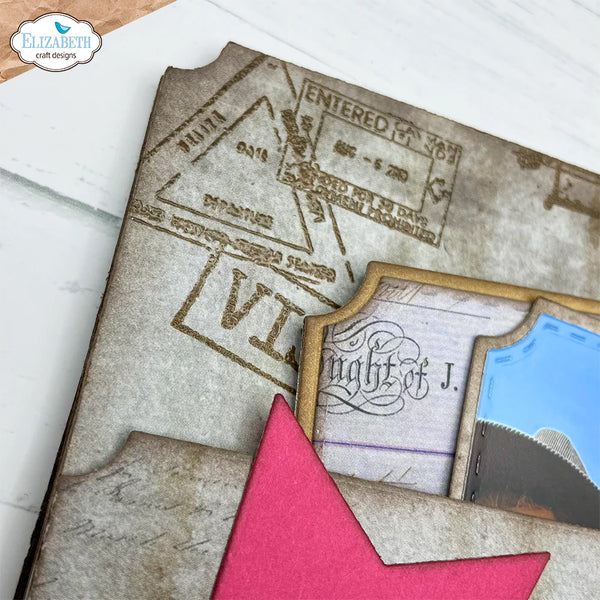Passport Stamps Clear Stamp Set