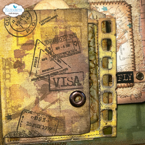 Passport Stamps Clear Stamp Set