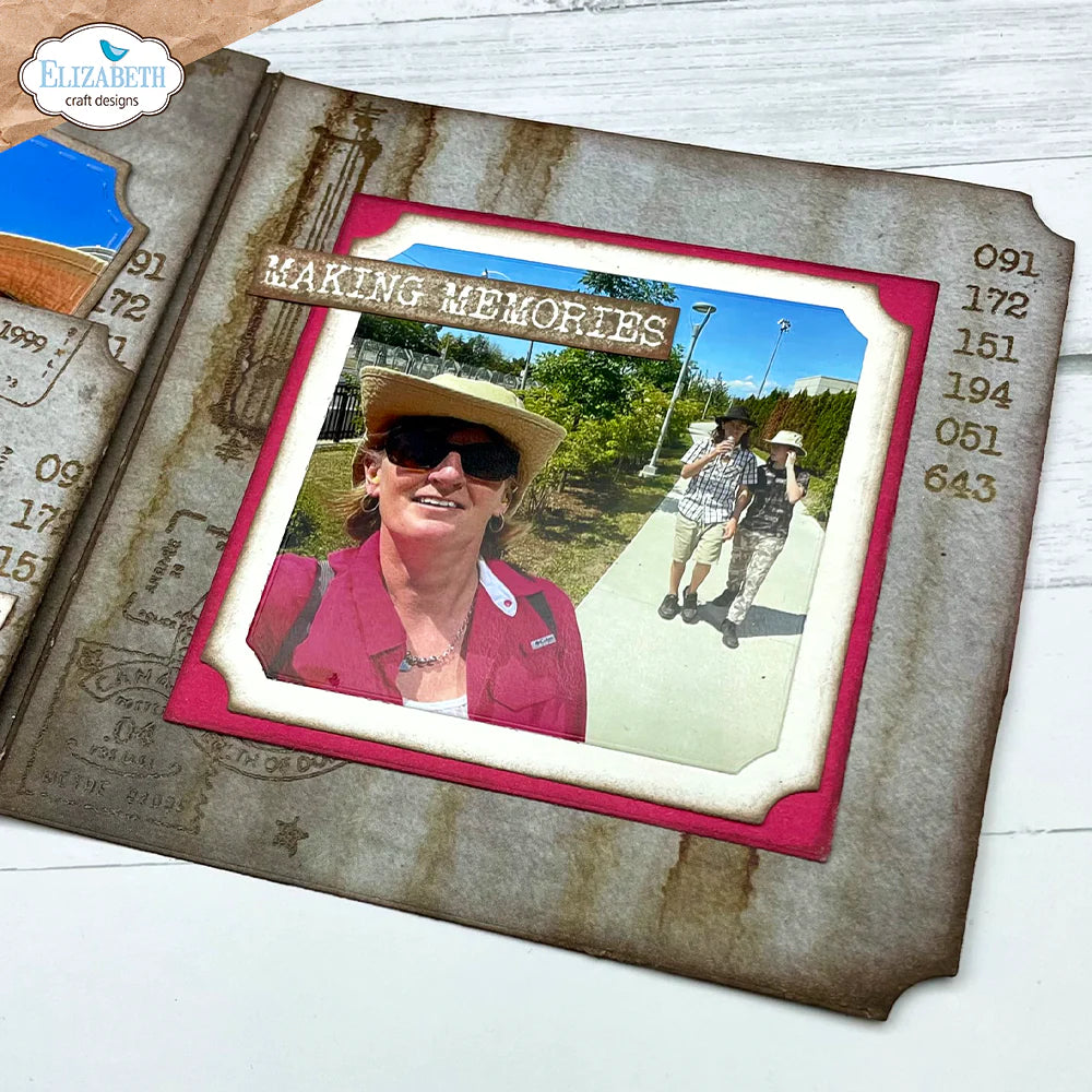 Travel Phrases Stamp Set
