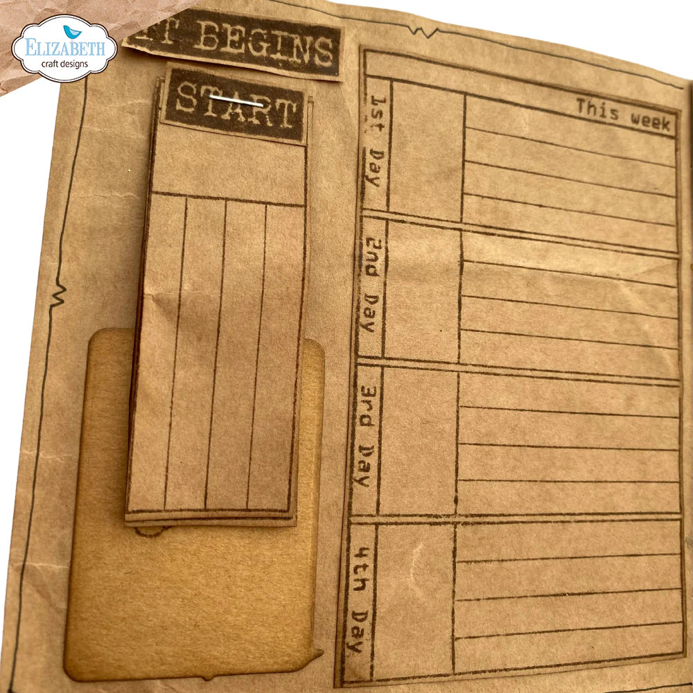 Travel Phrases Stamp Set