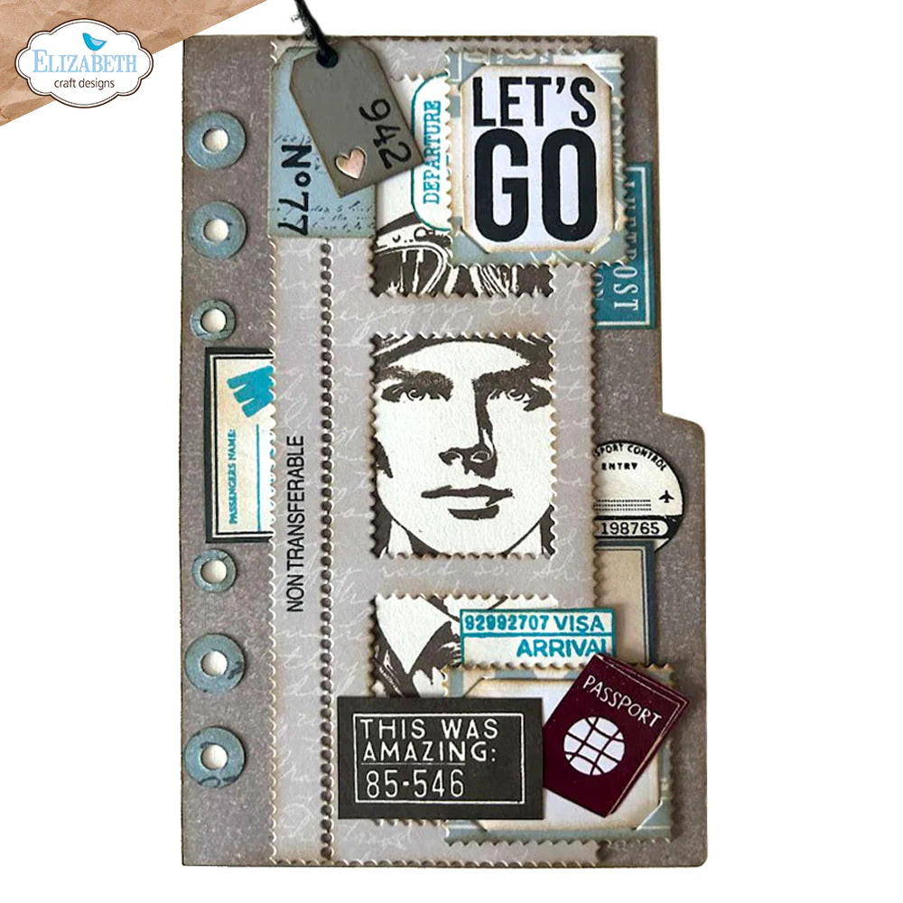 Travel Journal Clear Stamp Set | Planner Essentials