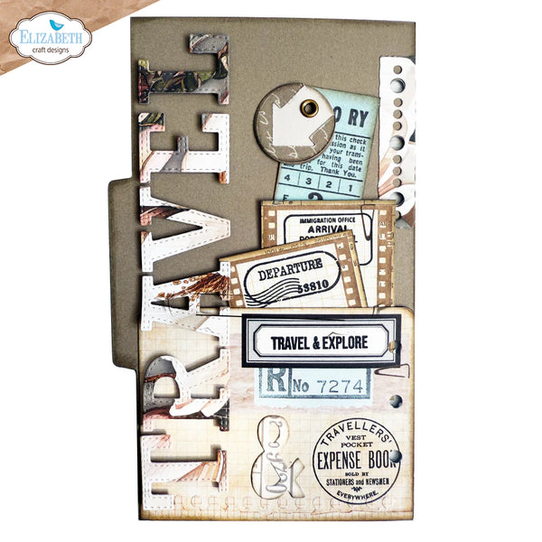 Travel Journal Clear Stamp Set | Planner Essentials