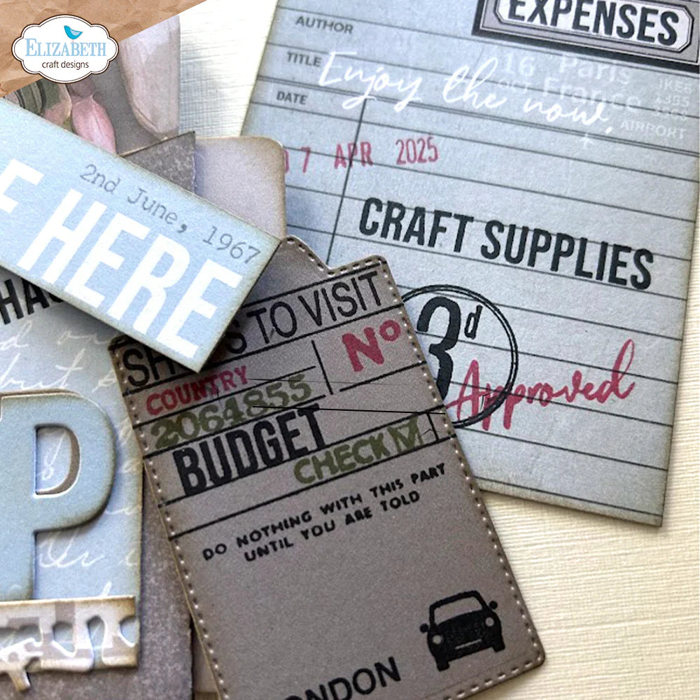 Travel Journal Clear Stamp Set | Planner Essentials