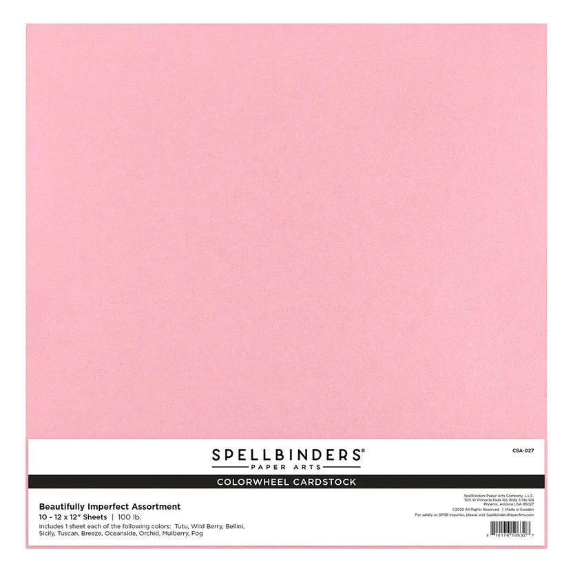 Beautifully Imperfect Coordinating Cardstock Pack