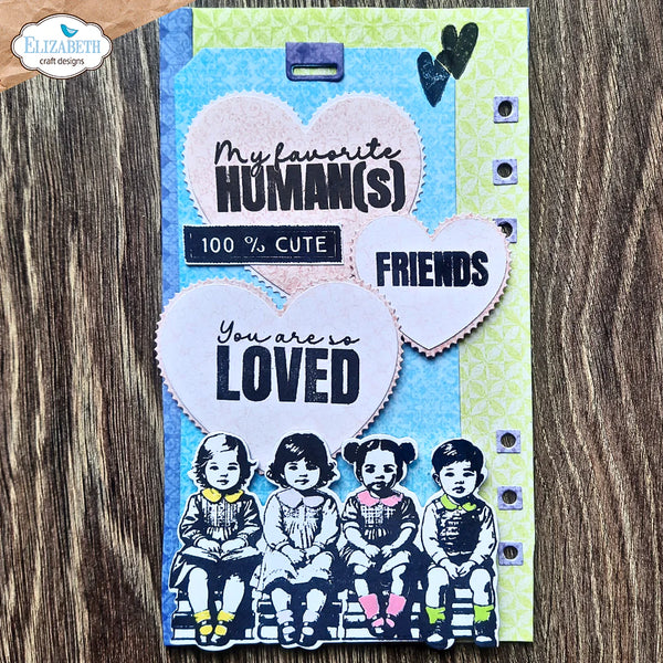Favorite Humans Stamp + Die Set
