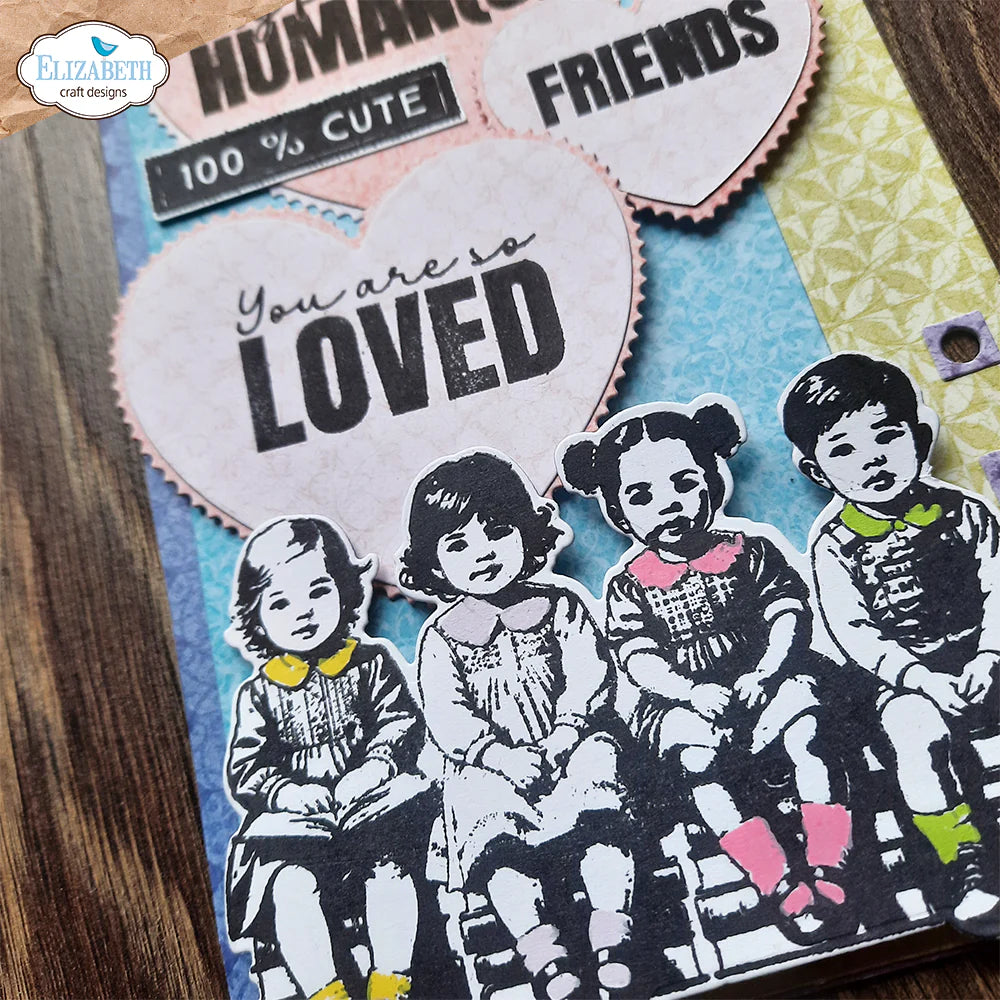 Favorite Humans Stamp + Die Set