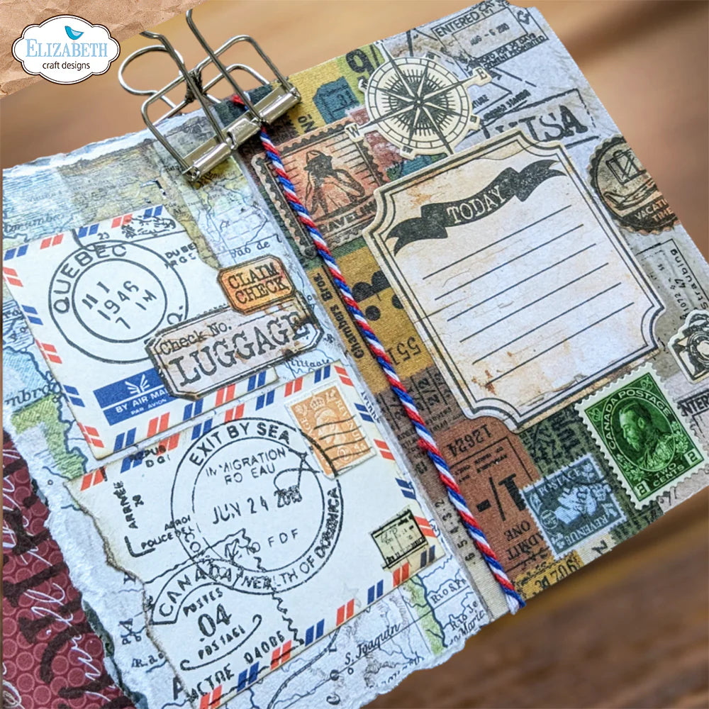 Around the World Stamp + Die Set {clearance}