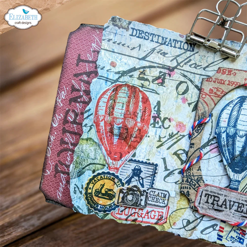 Around the World Stamp + Die Set {clearance}