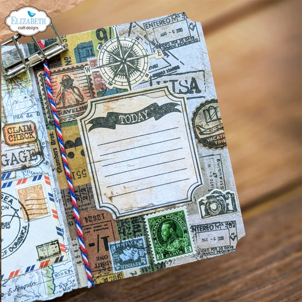 Around the World Stamp + Die Set {clearance}