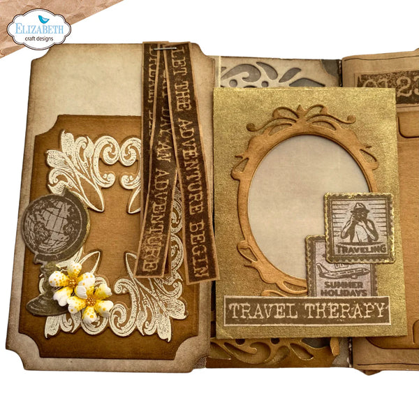 Around the World Stamp + Die Set {clearance}