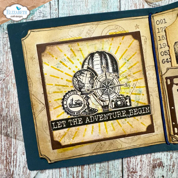 Around the World Stamp + Die Set {clearance}