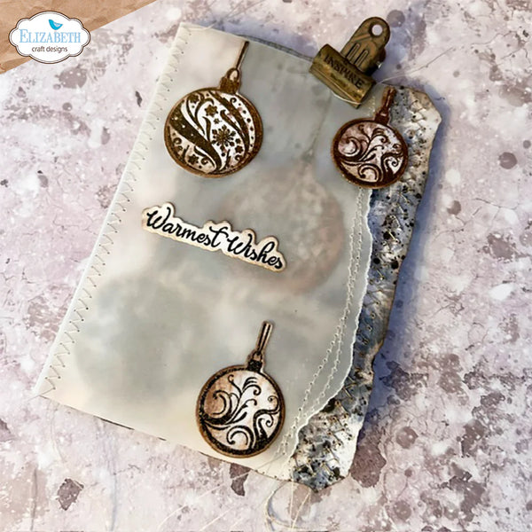 December Romance Stamp + Die Set | Christmas