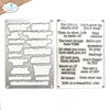 Journal Phrases No. 4 Stamp + Die Set