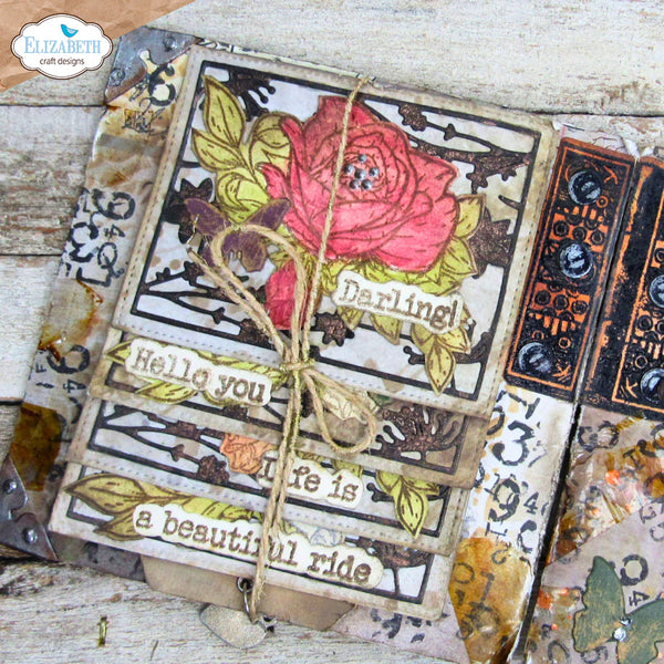 Journal Phrases No. 4 Stamp + Die Set