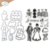 Mr. and Mrs. A5 Stamp + Die Set | Art Journal Specials {clearance}