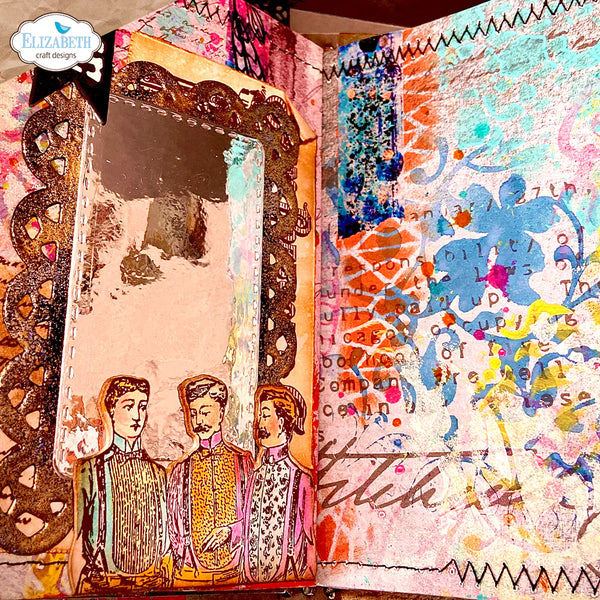 Mr. and Mrs. A5 Stamp + Die Set | Art Journal Specials {clearance}