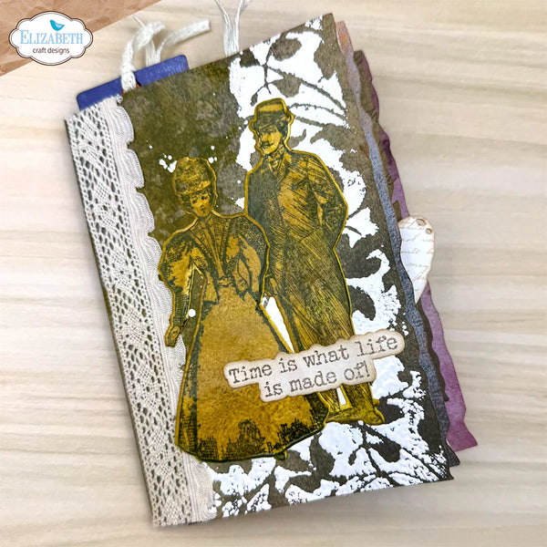 Mr. and Mrs. A5 Stamp + Die Set | Art Journal Specials {clearance}
