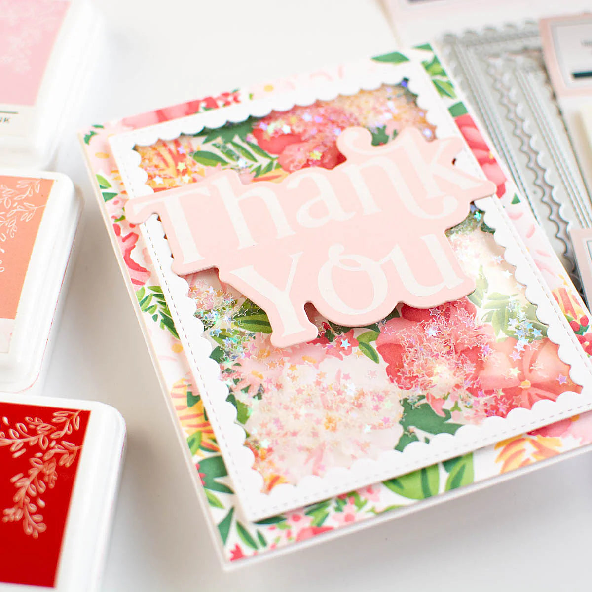 Thank You Die & Hot Foil Plate Set