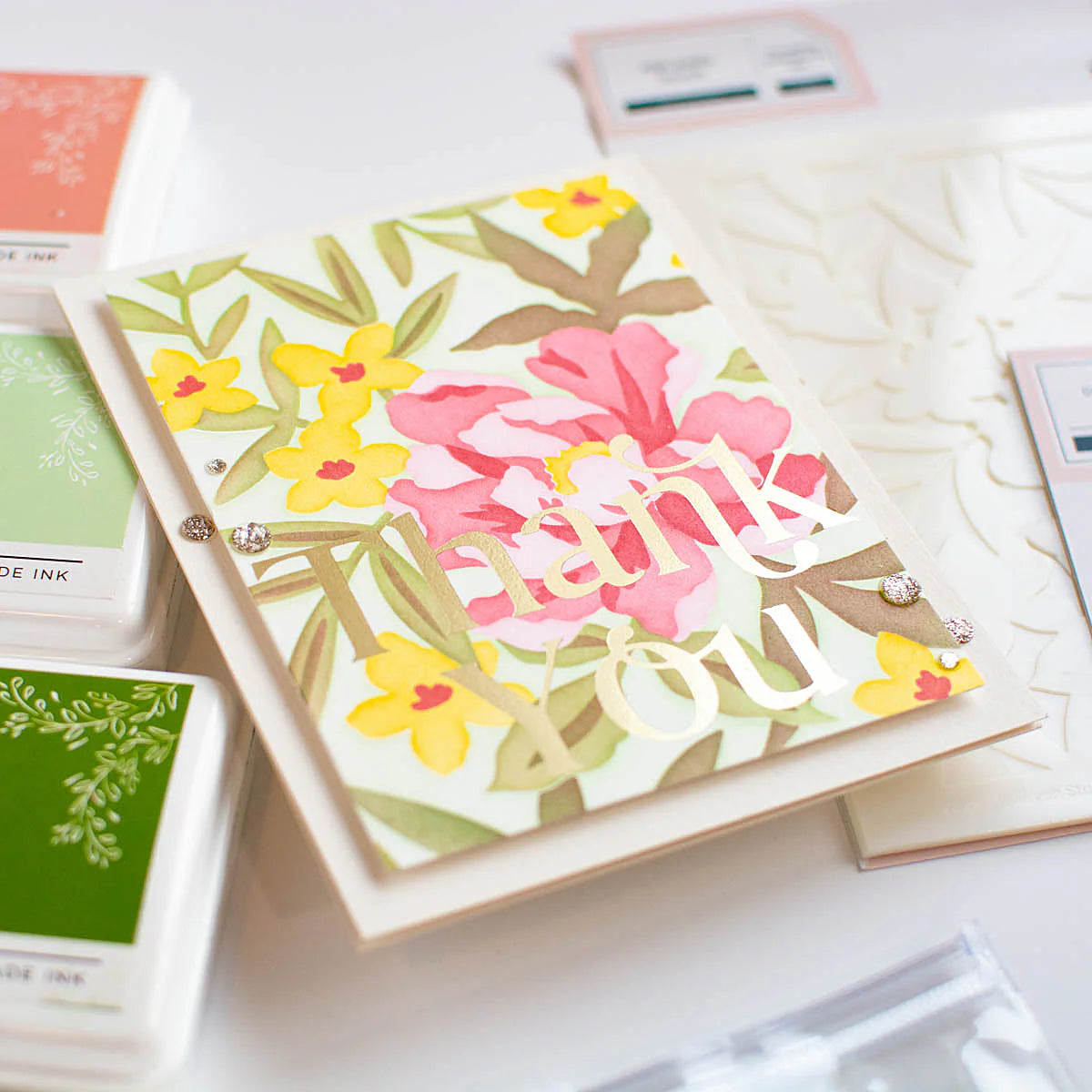 Thank You Die & Hot Foil Plate Set