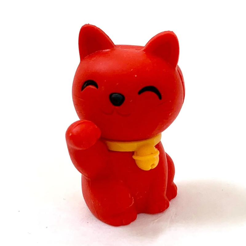 Lucky Cat Puzzle Eraser