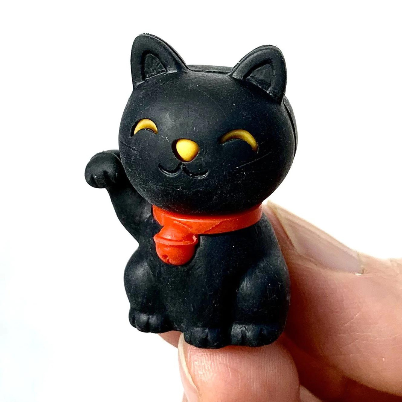 Lucky Cat Puzzle Eraser