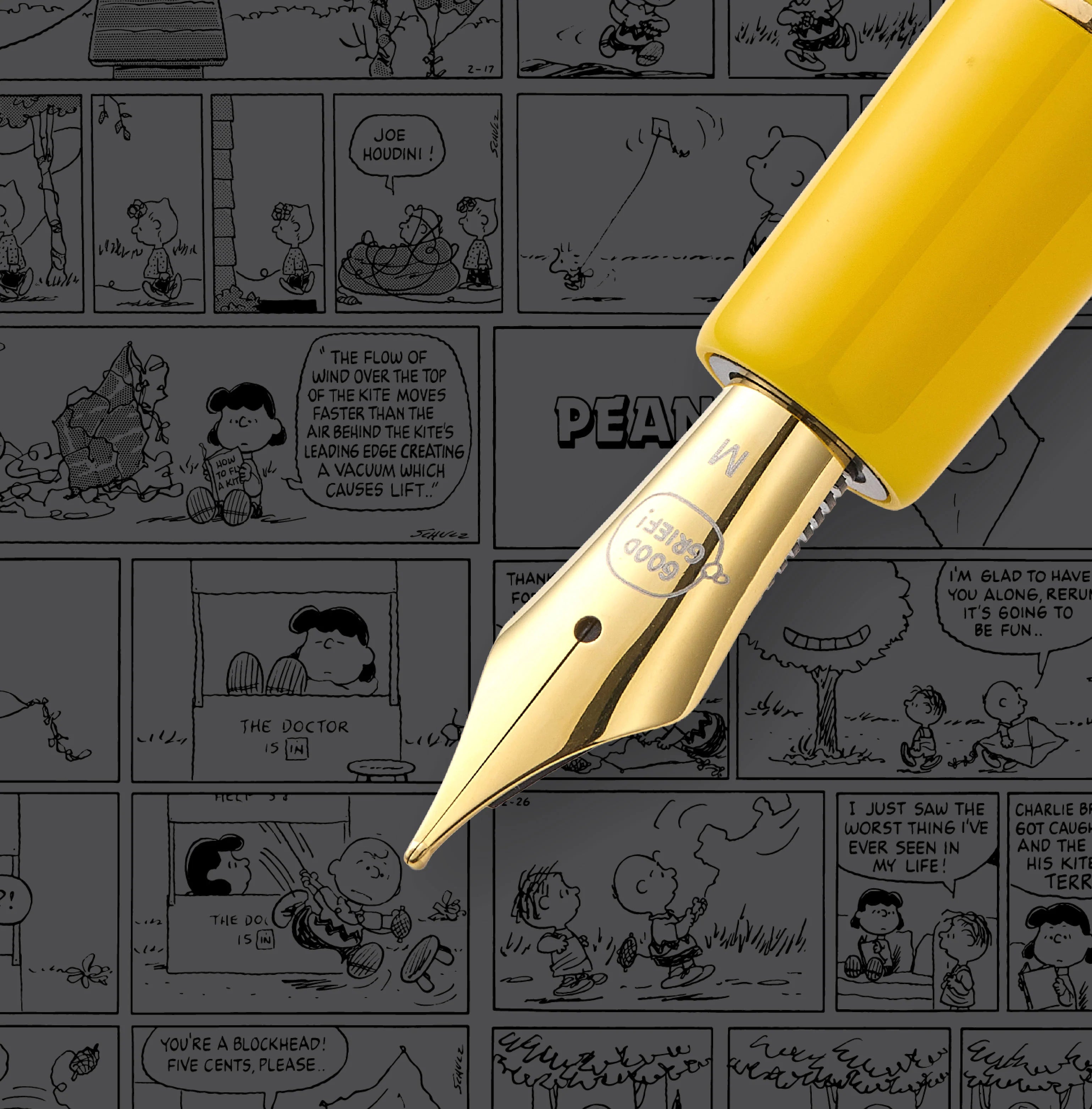 Charlie Brown Estie Fountain Pen | Peanuts 75th Anniversary Edition