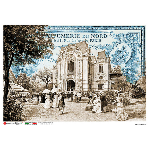 Chateau Scene A3 Rice Paper