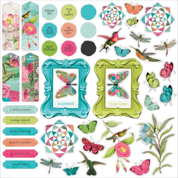 Chipboard Set {Kaleidoscope}