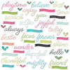 Kaleidoscope Chipboard Words {clearance}