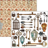 Cabinet Of Curiosities 6x6 Fussy Cut Pad