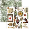 Cabinet Of Curiosities 6x6 Fussy Cut Pad