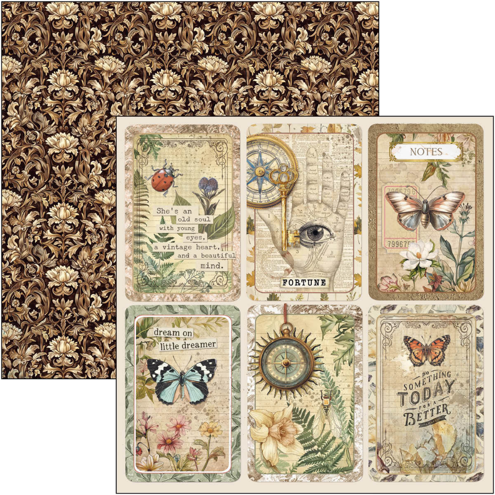 Cabinet Of Curiosities 8x8 Paper Pad