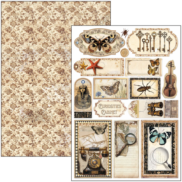 Cabinet Of Curiosities A4 Creative Pad