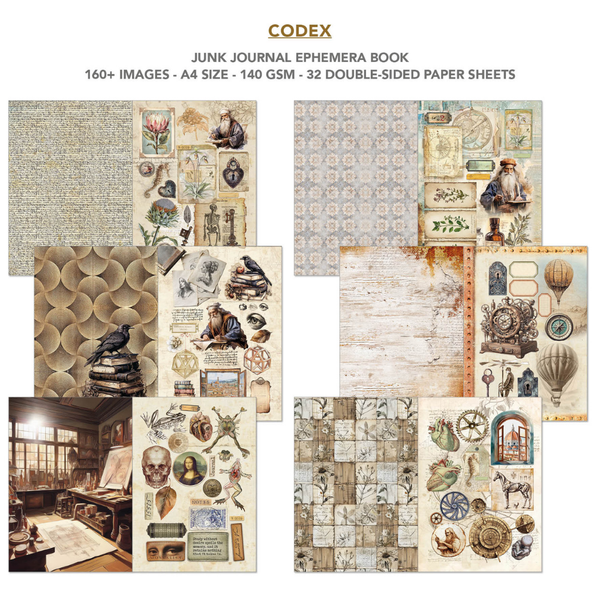 Codex Junk Journal & Ephemera Book