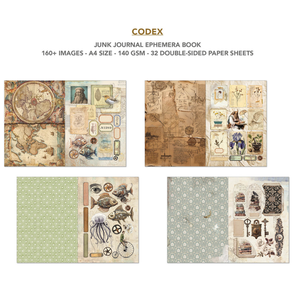 Codex Junk Journal & Ephemera Book