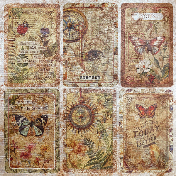 Cabinet Of Curiosities 6x6 Pearl-Copper Deluxe Paper Pack