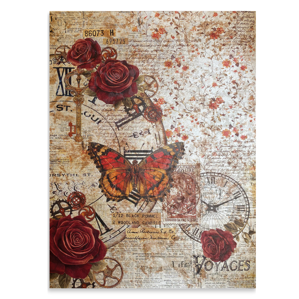 Cabinet Of Curiosities A4 Pearl-Copper Deluxe Paper Pack