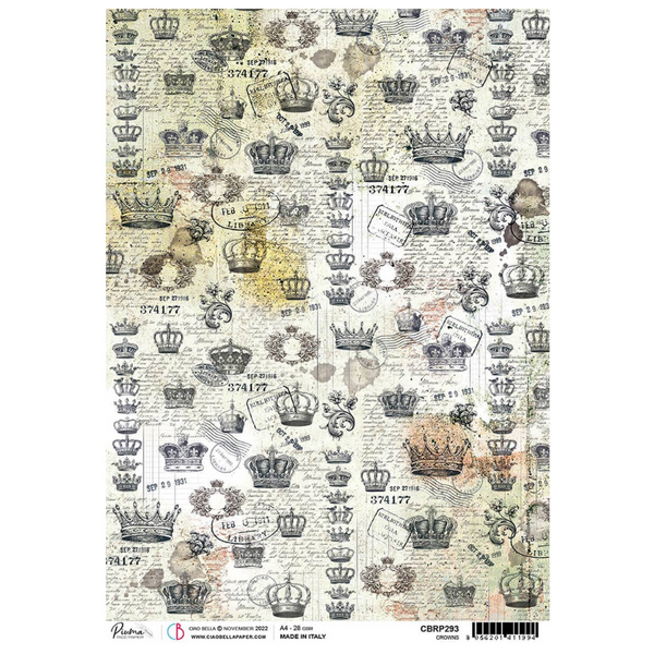 Crowns A4 Rice Paper