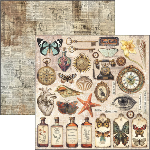 {back soon!} Cabinet Of Curiosities 12x12 Paper Pad