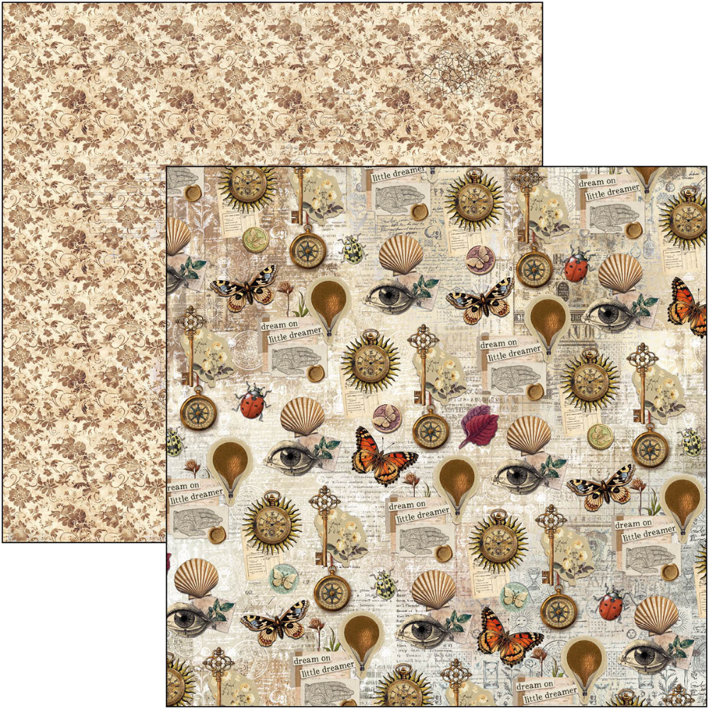 {back soon!} Cabinet Of Curiosities 12x12 Paper Pad